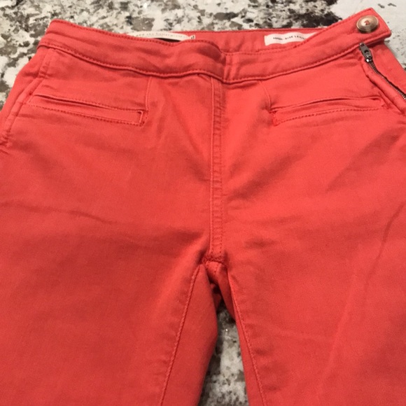 Anthro high rise peach legging by Pilcro - Picture 12 of 12